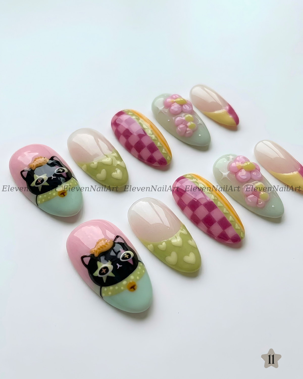 Checkered Pastel Whimsy