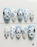 Baby Blue Donut Reverie