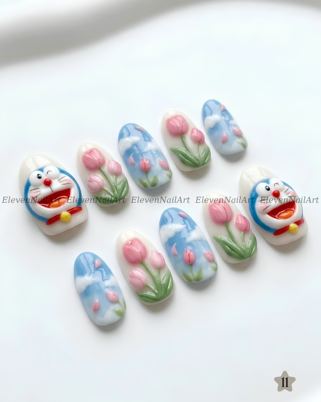 Doraemon Tulip Skies