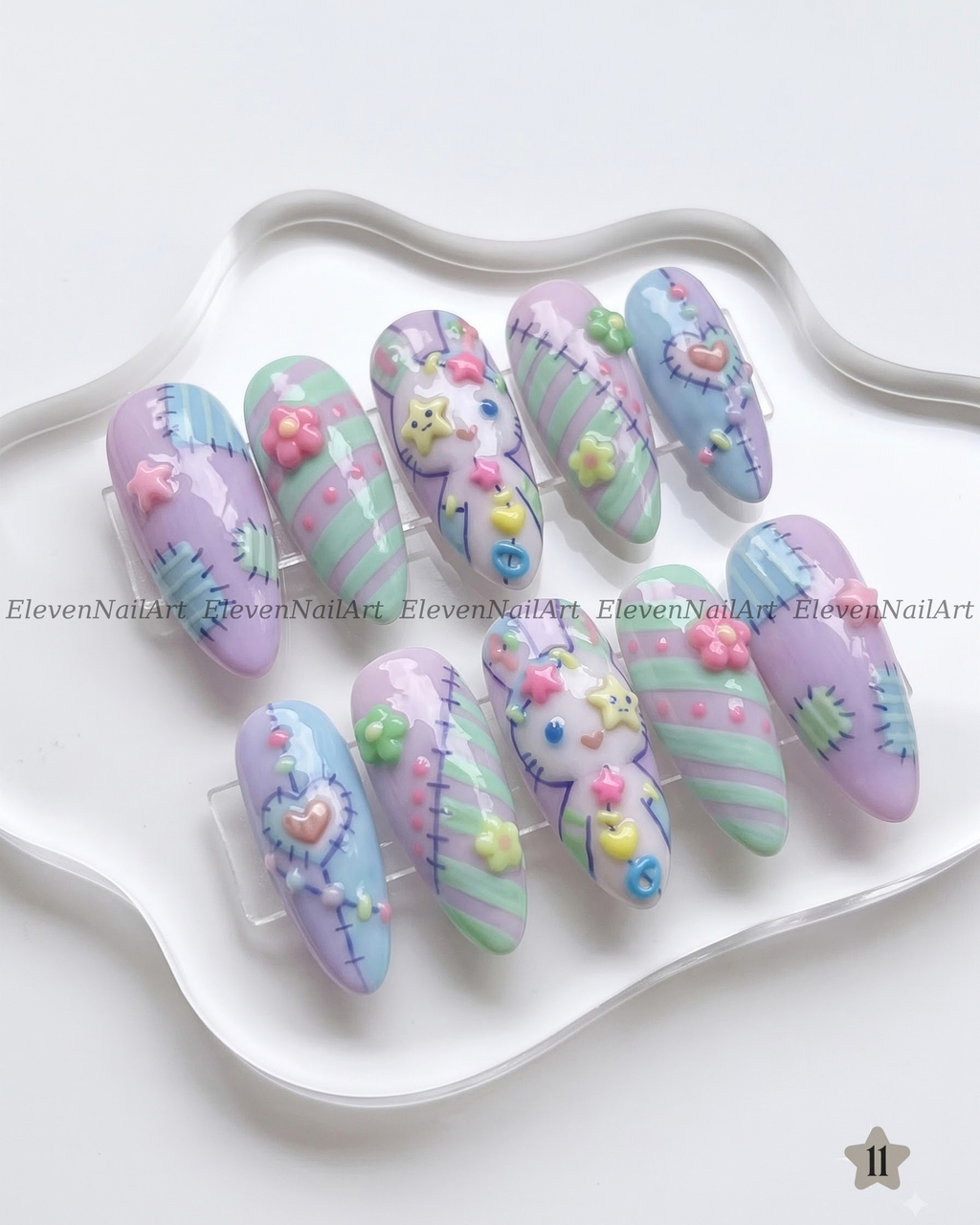 Lavender Patchwork Carnival