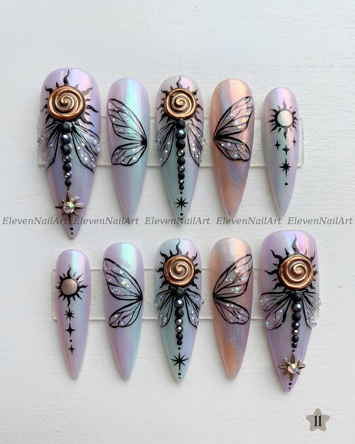Celestial Butterfly Eclipse