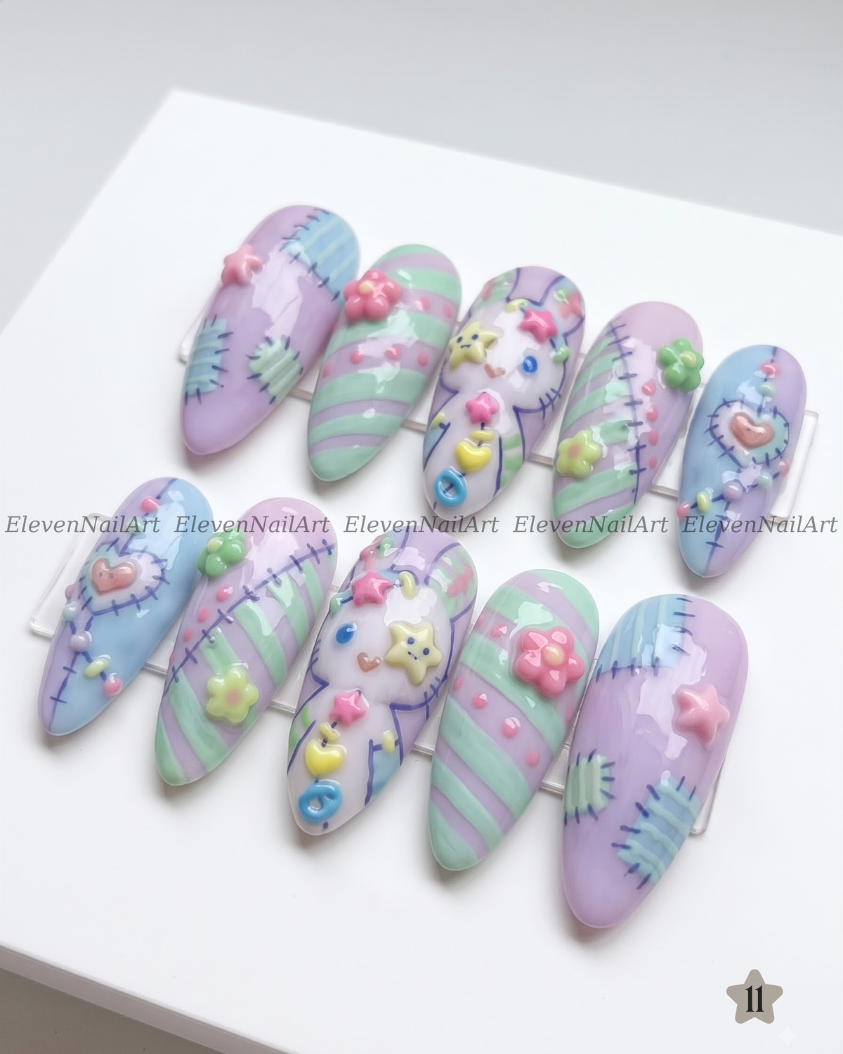 Lavender Patchwork Carnival