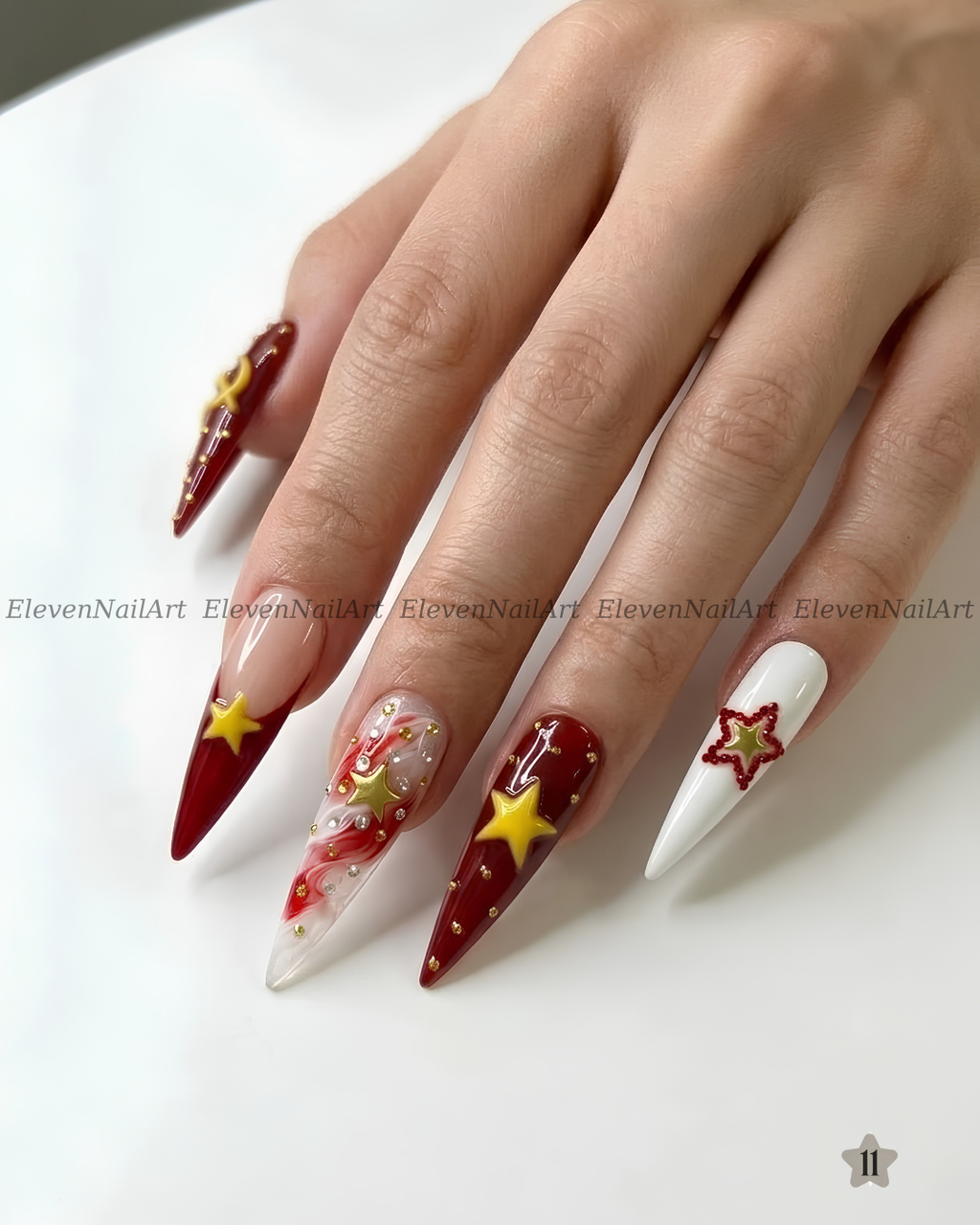 Golden Star Crimson