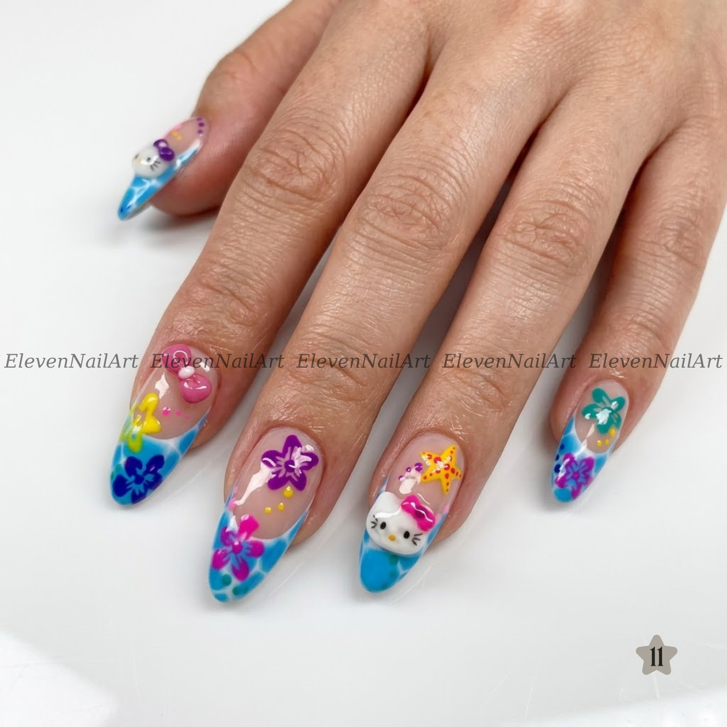 Azure Tropical Mirage
