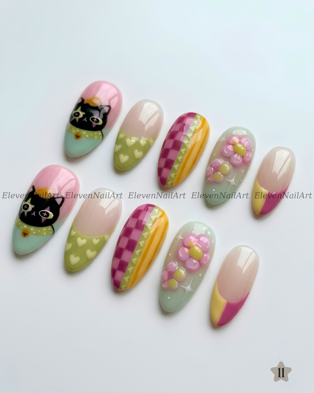 Checkered Pastel Whimsy