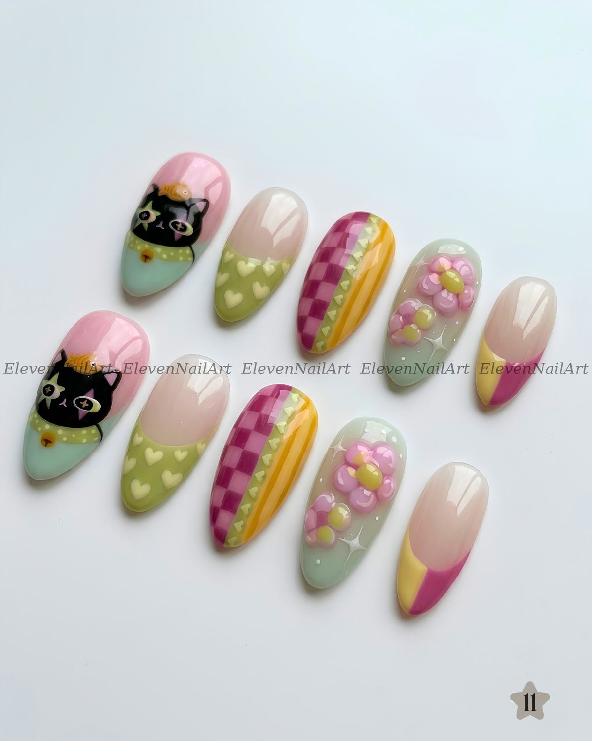 Checkered Pastel Whimsy