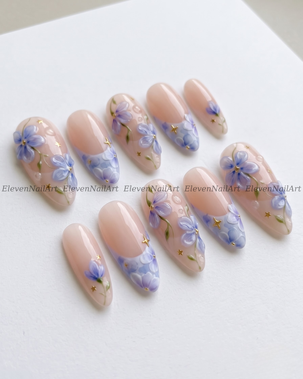 Periwinkle Celestial Blossom