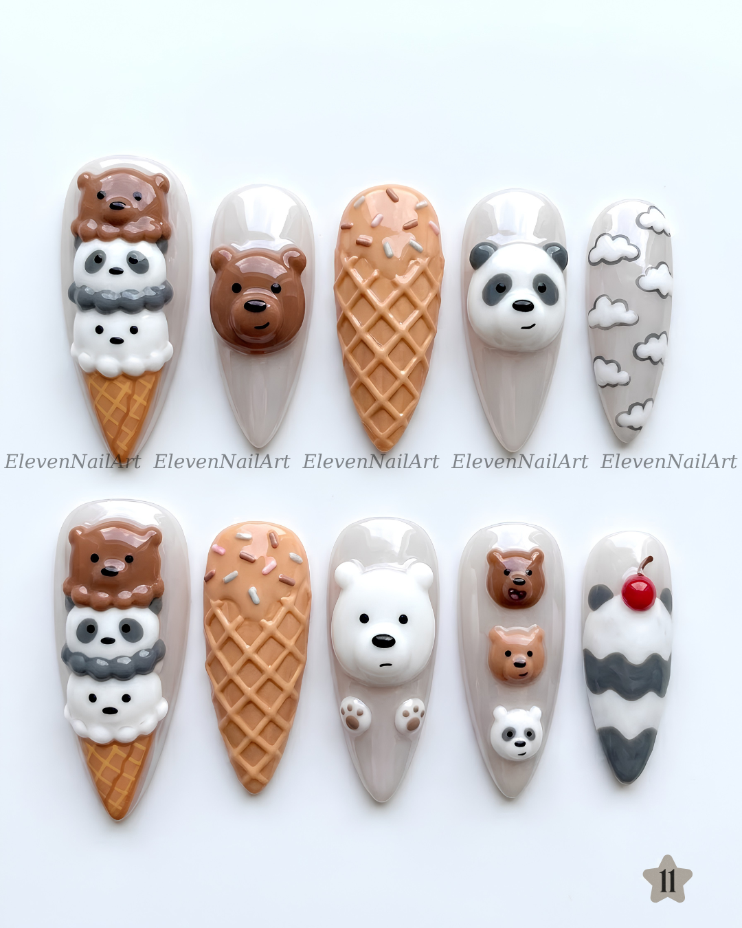 Bare Bears Sweet Confection