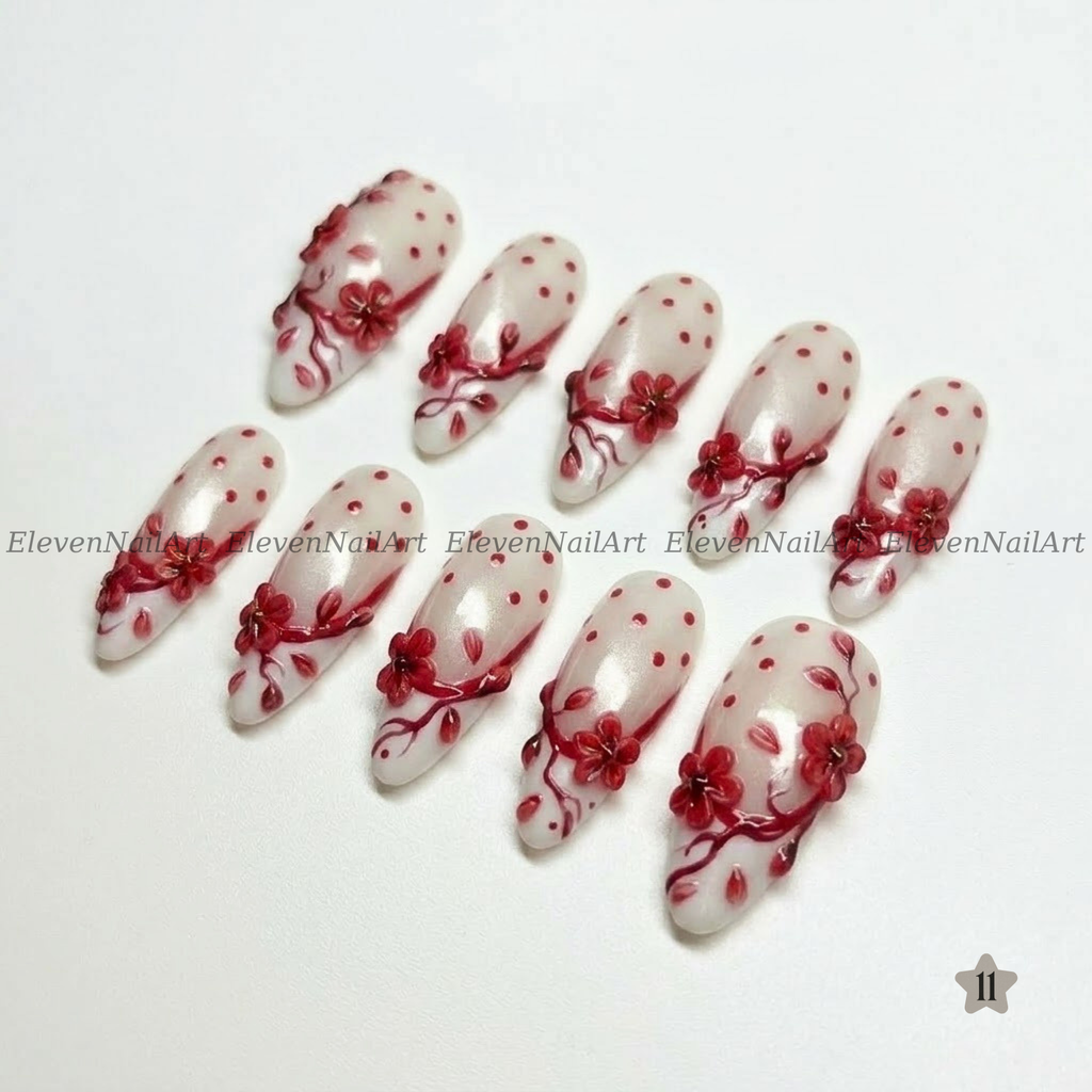Crimson Petal Reverie