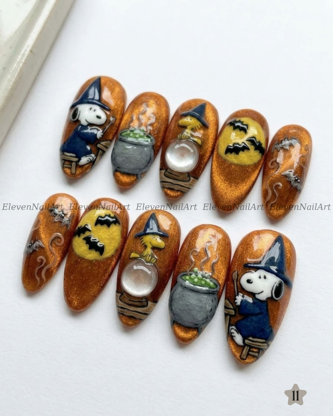 Snoopy Sorcery Amber