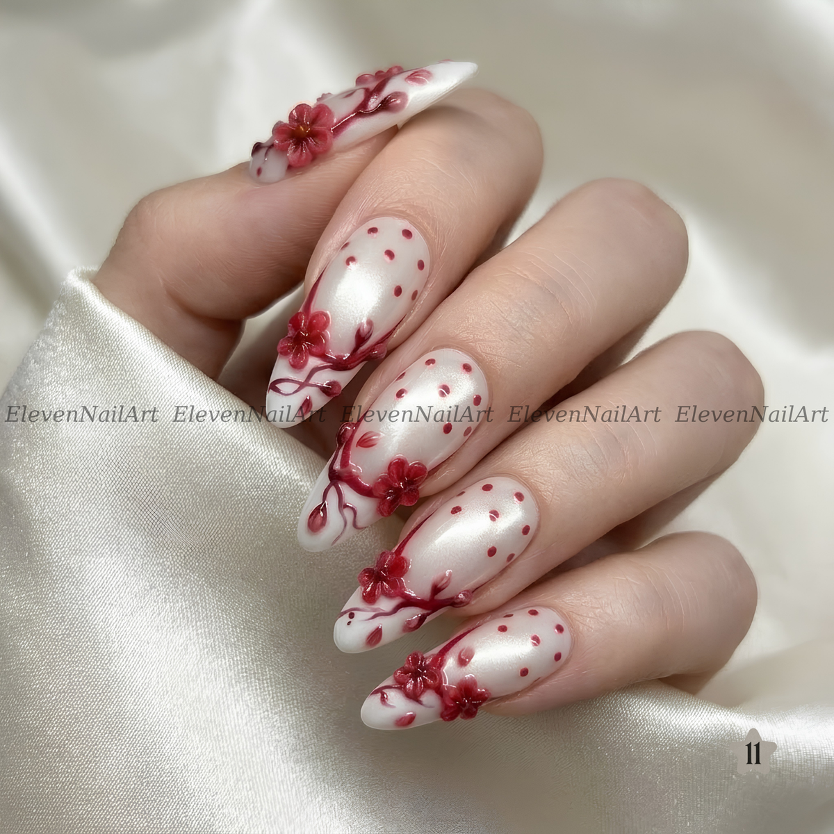 Crimson Petal Reverie