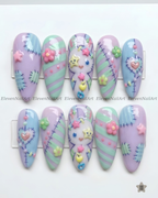 Lavender Patchwork Carnival