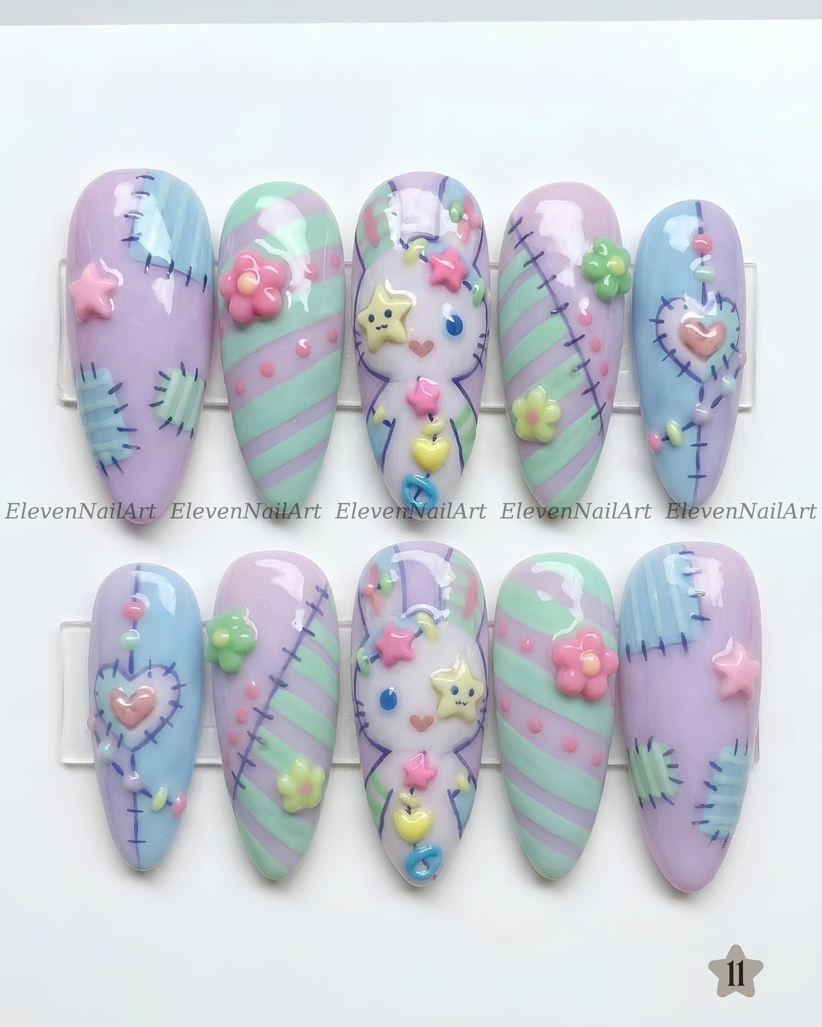 Lavender Patchwork Carnival