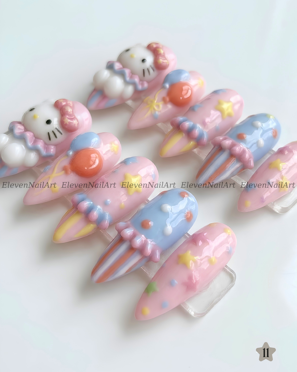 Pastel Clown Carnival