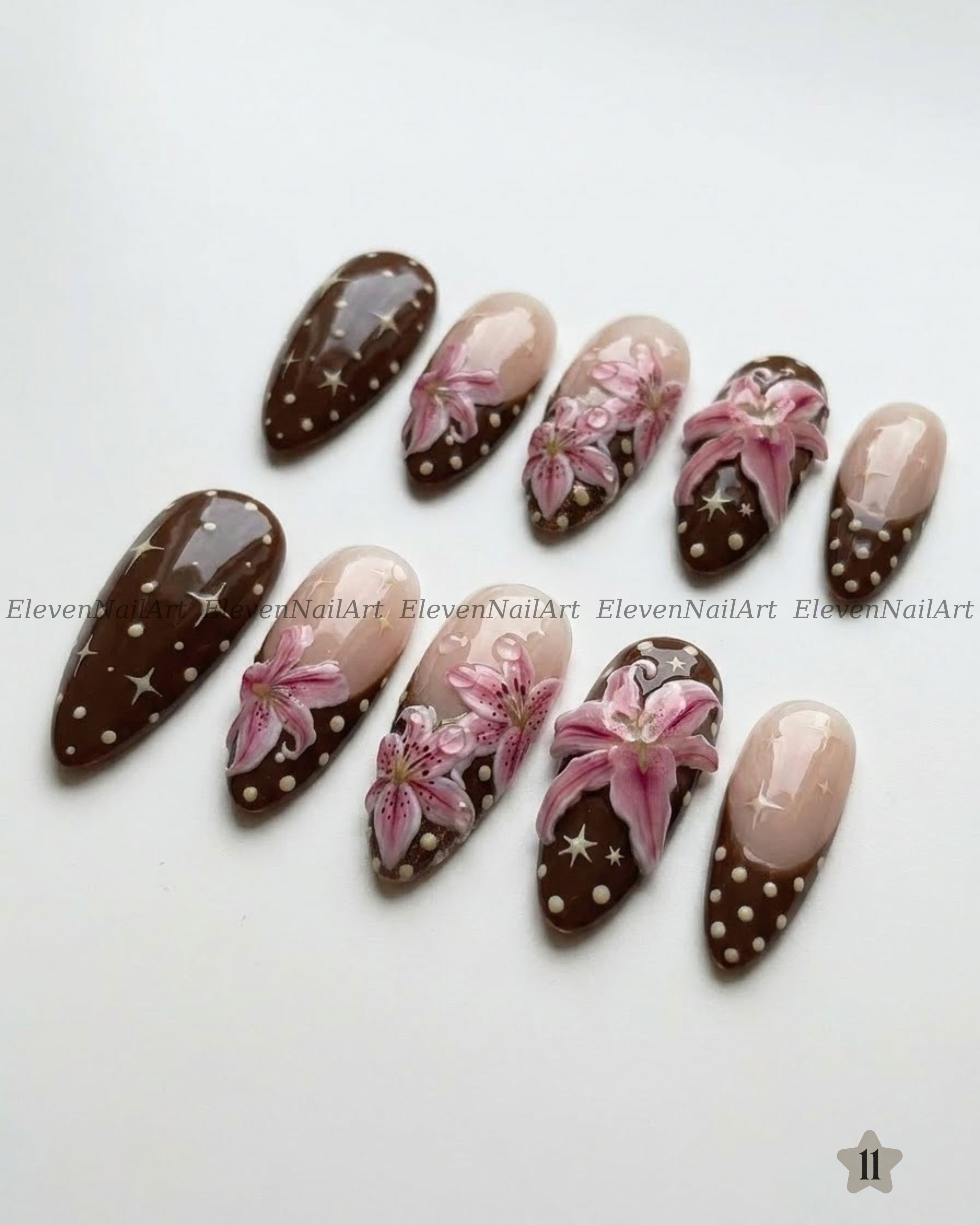 Mocha Lily Enchantment