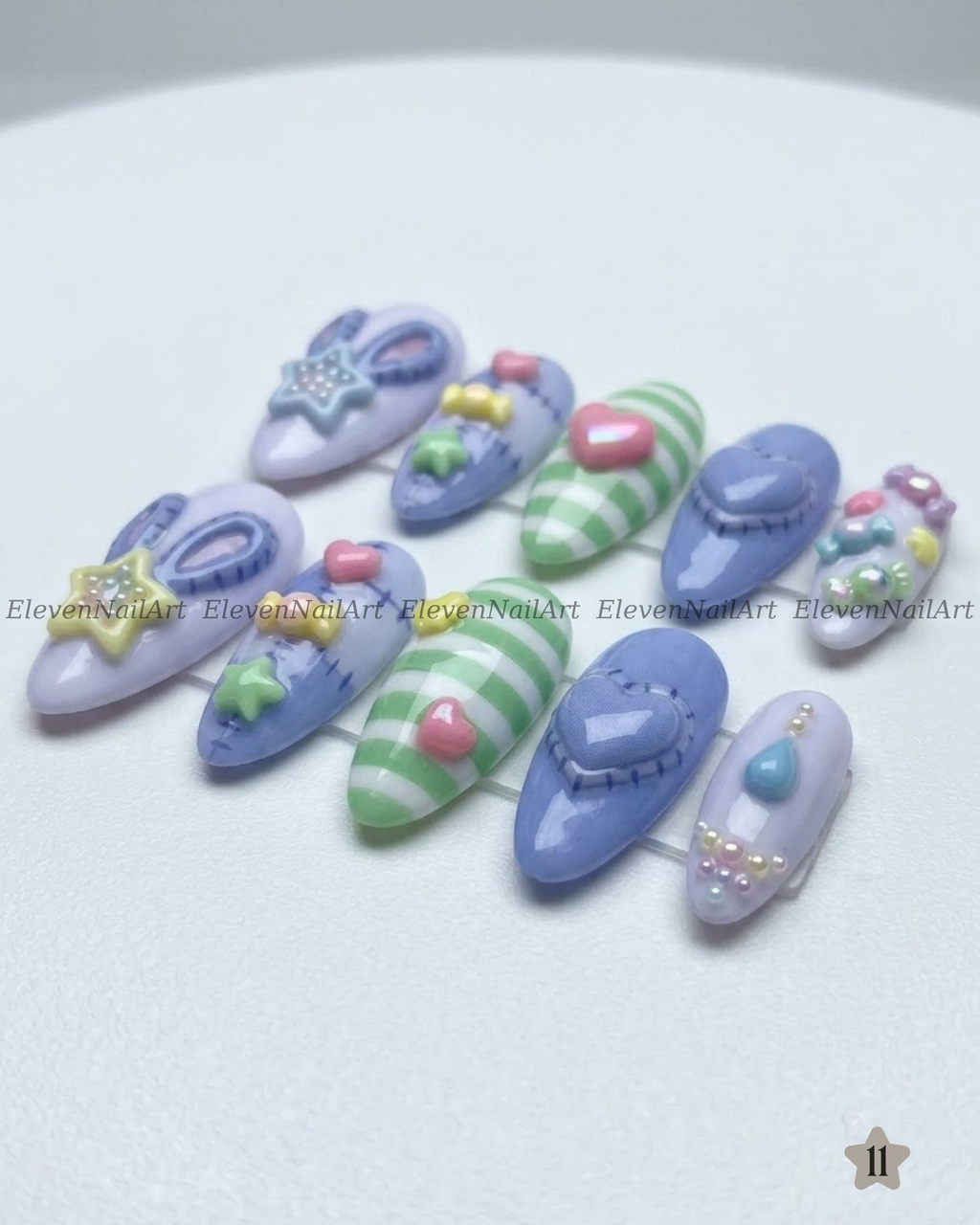Pastel Stitched Whimsy