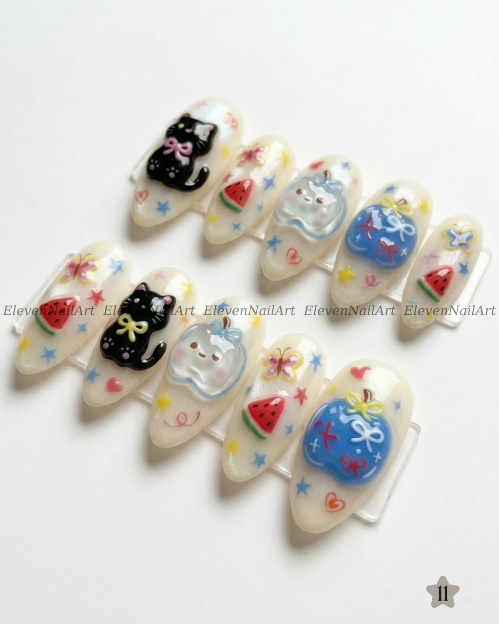 Whimsical Kitten Orchard