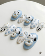 Baby Blue Donut Reverie
