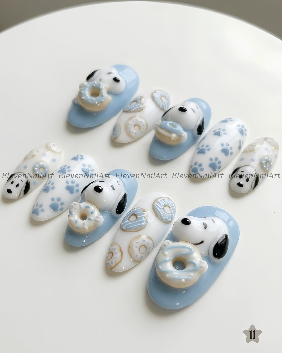 Baby Blue Donut Reverie