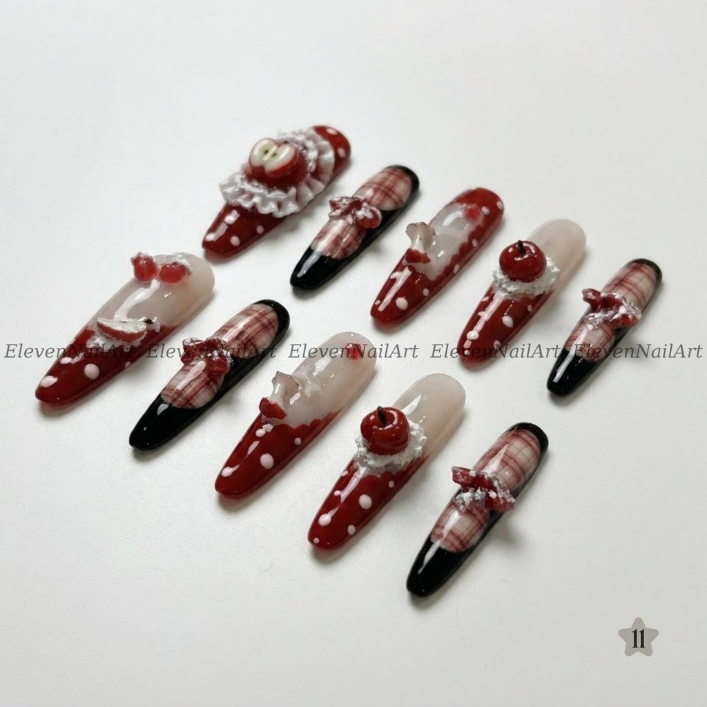 Scarlet Orchard Reverie