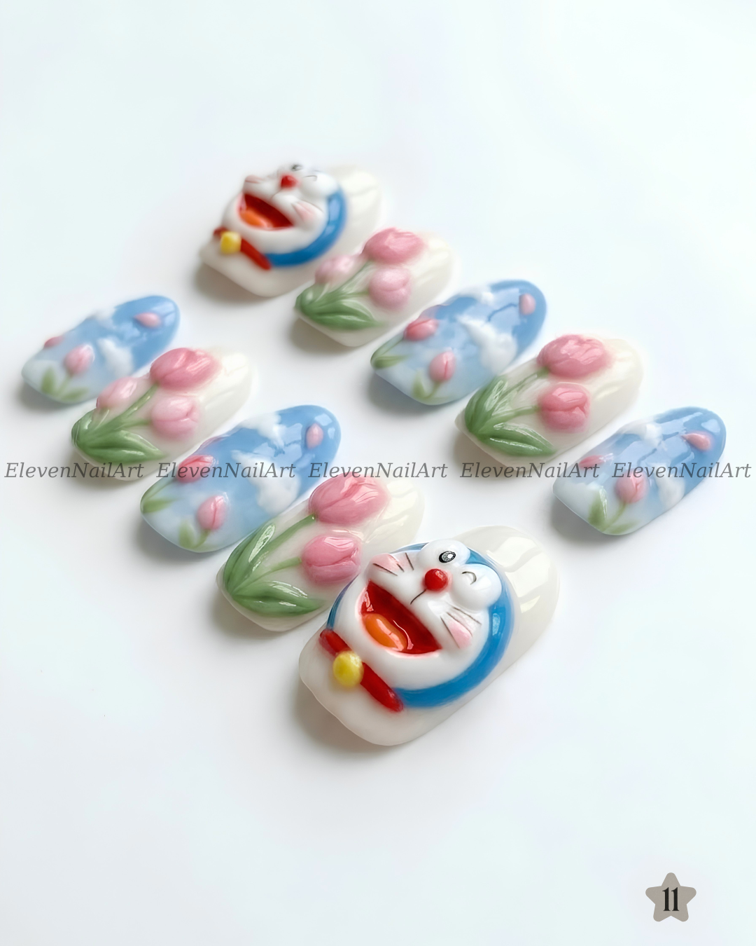 Doraemon Tulip Skies