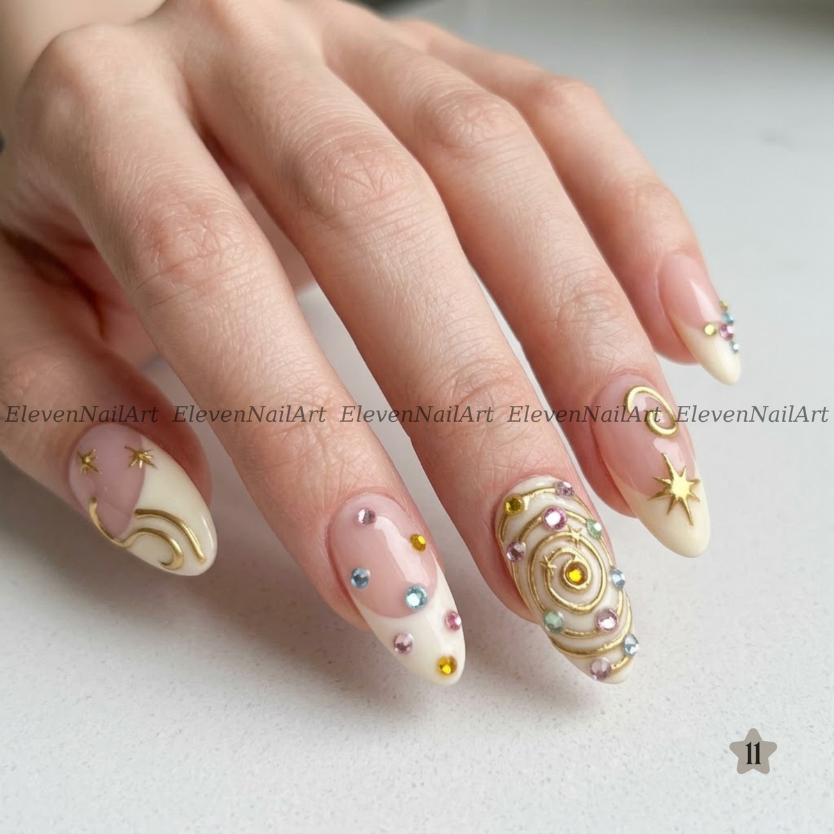 Gilded Celestial Muse