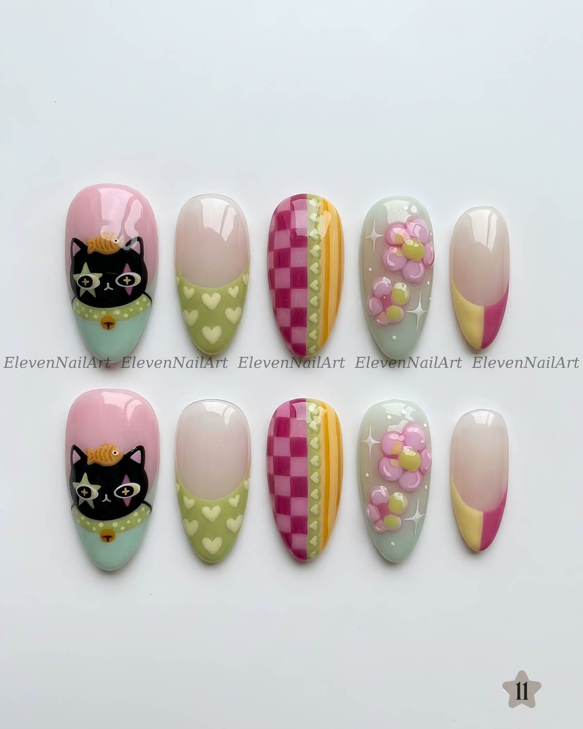 Checkered Pastel Whimsy