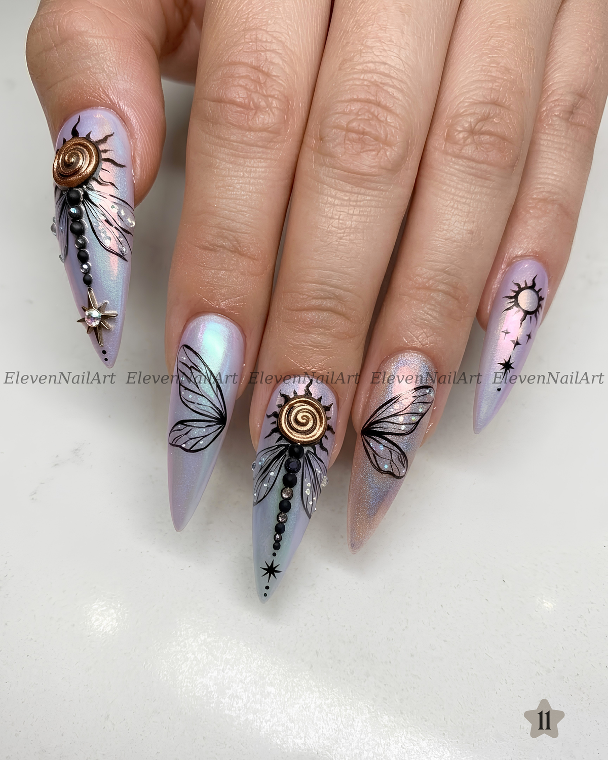 Celestial Butterfly Eclipse