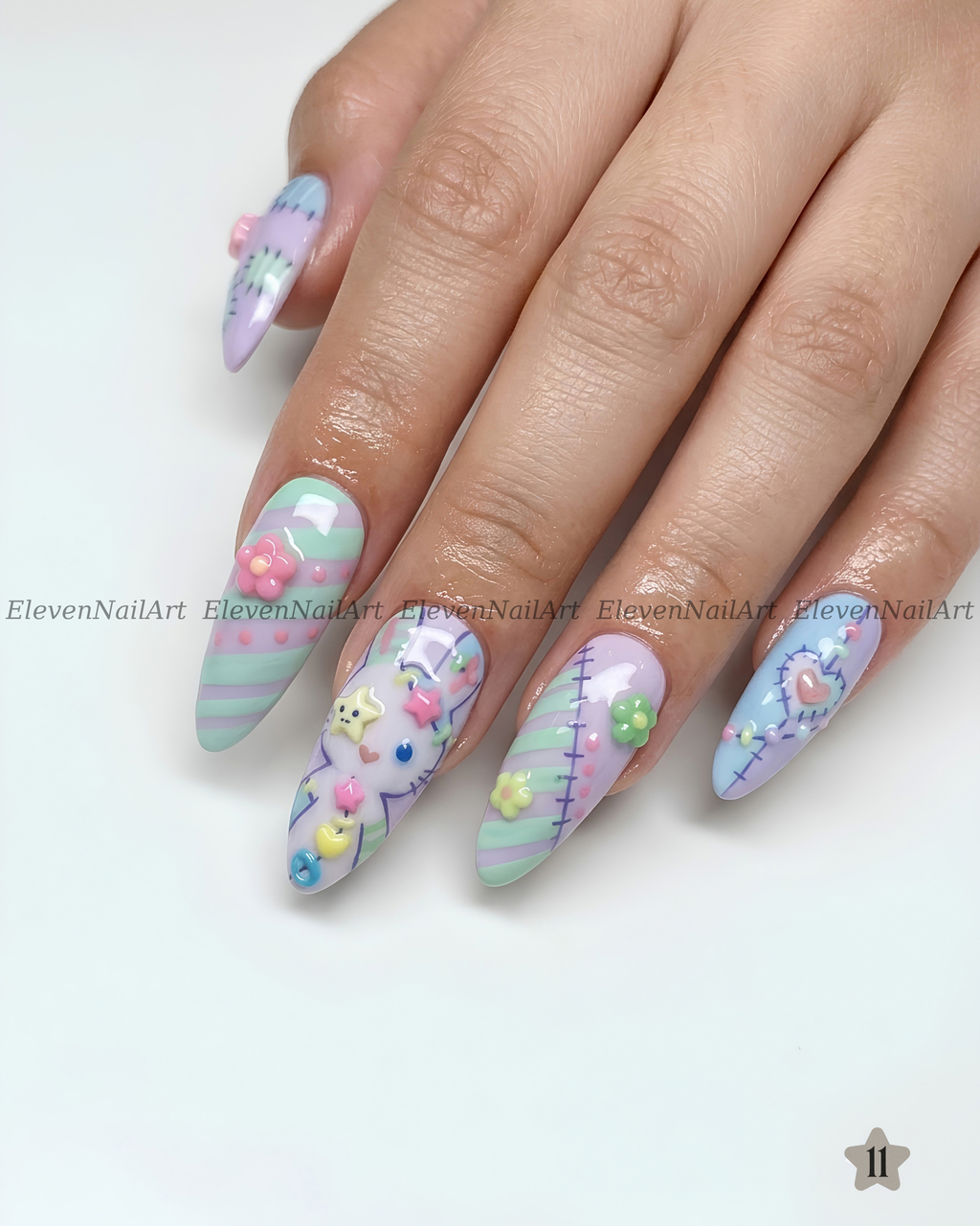 Lavender Patchwork Carnival