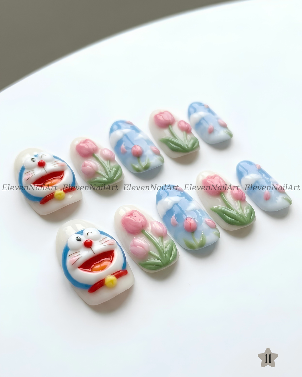 Doraemon Tulip Skies