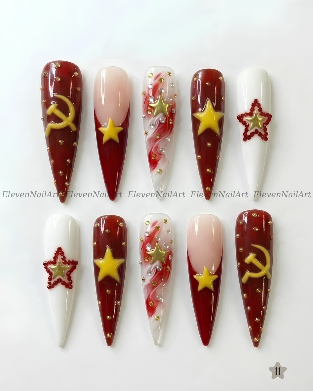 Golden Star Crimson