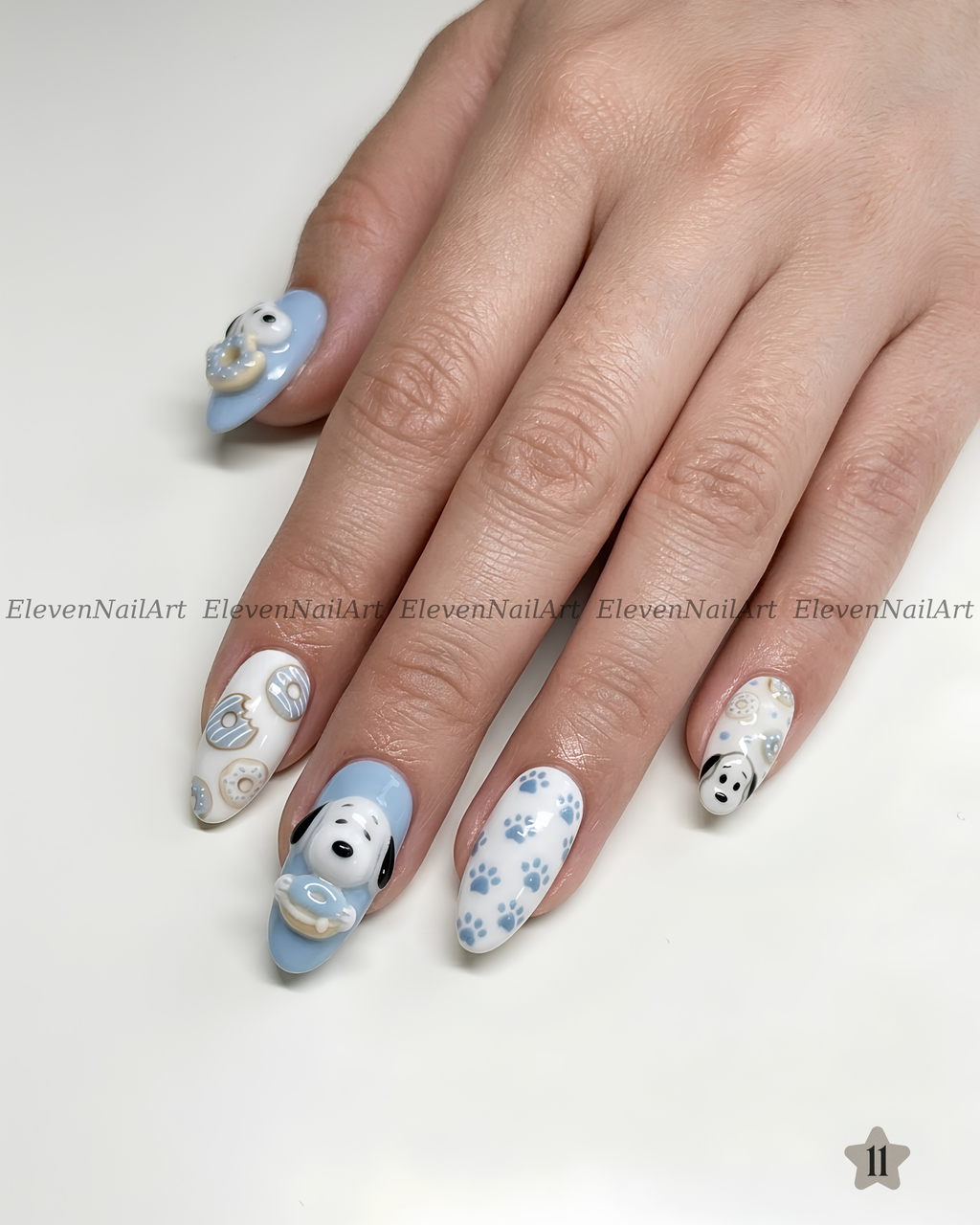 Baby Blue Donut Reverie