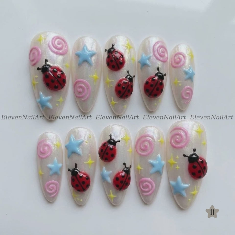 Luminous Ladybug Reverie