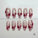 Crimson Petal Reverie