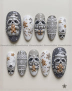 Frosted Raccoon Christmas