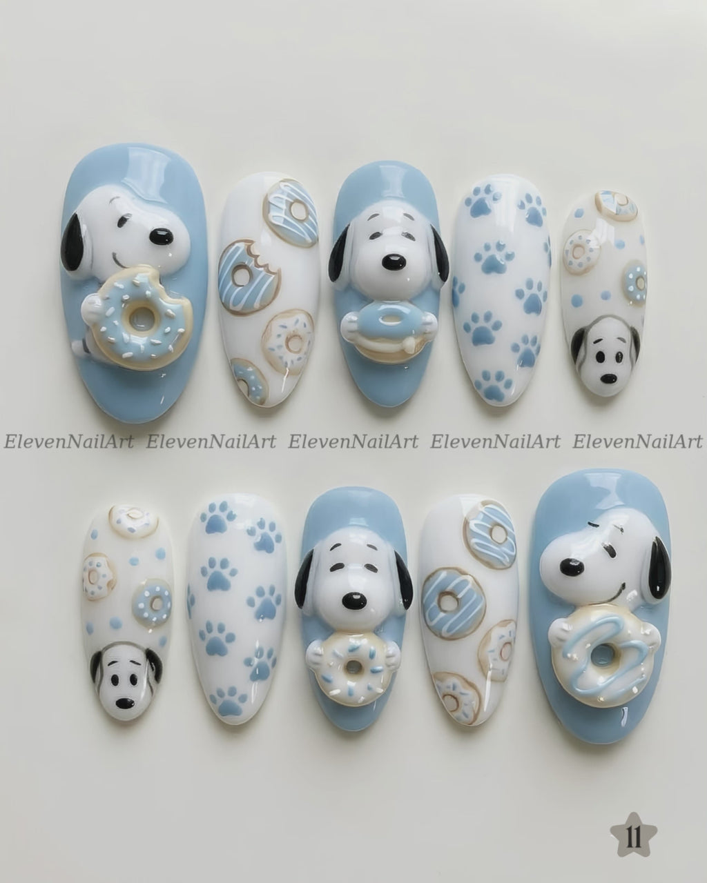 Baby Blue Donut Reverie