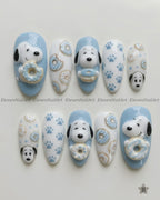 Baby Blue Donut Reverie