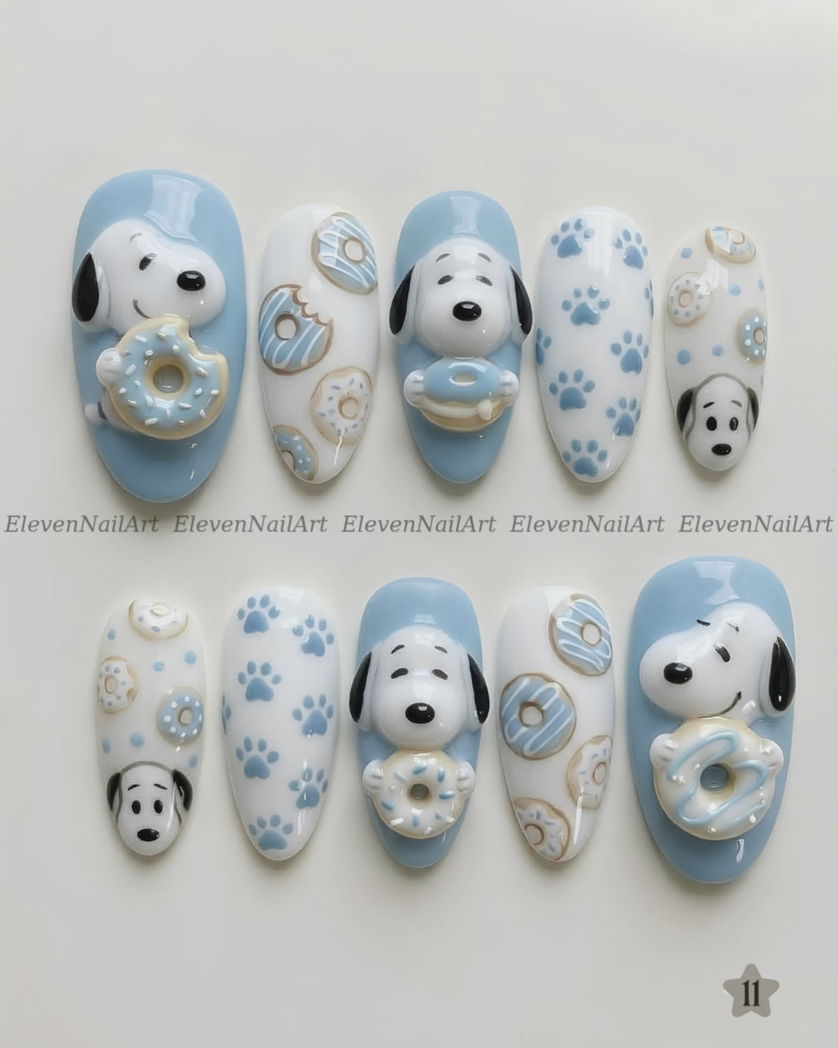 Baby Blue Donut Reverie