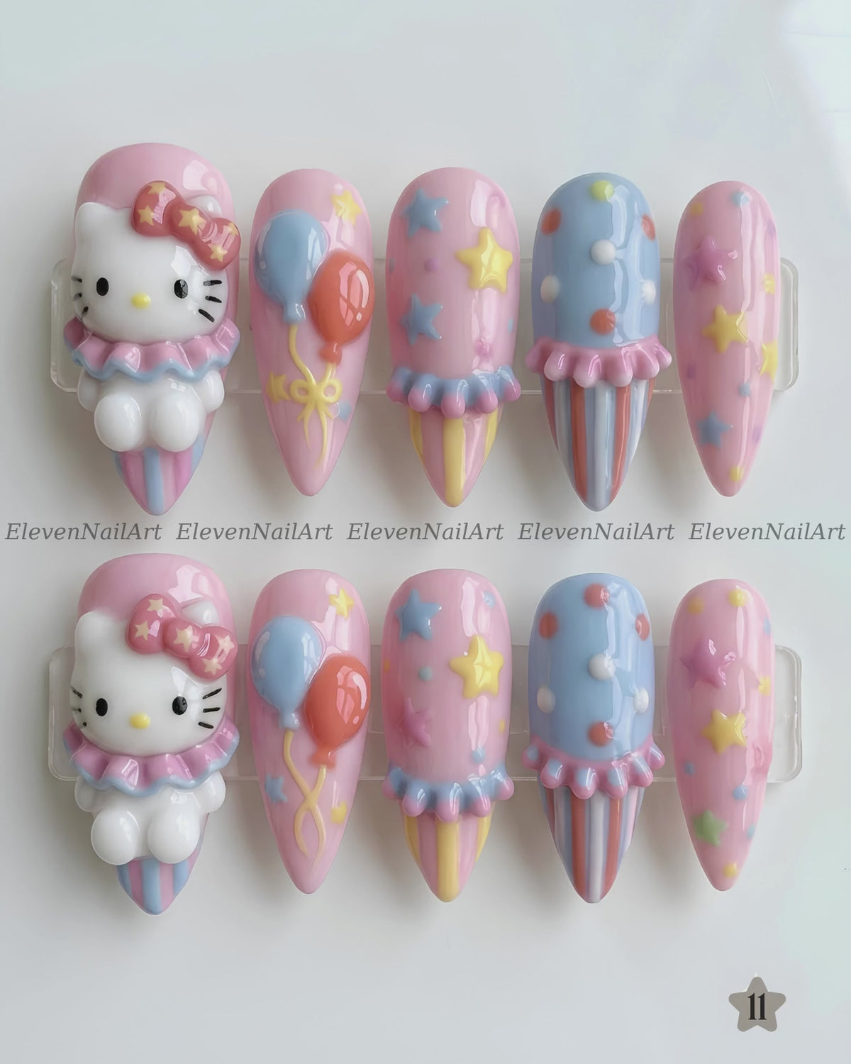 Pastel Clown Carnival