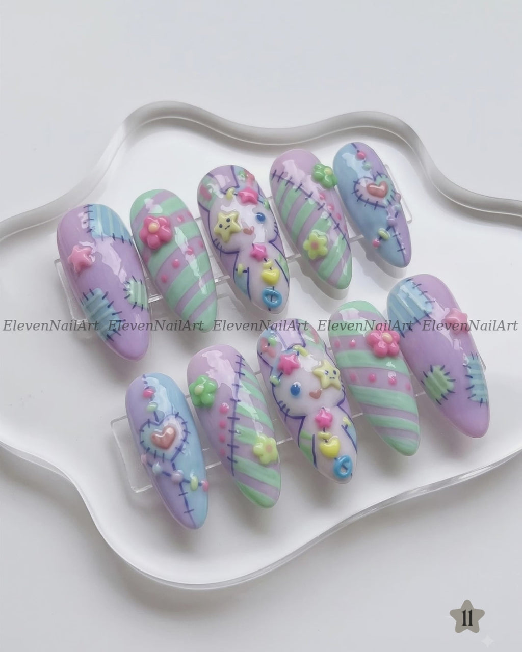 Lavender Patchwork Carnival