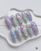 Lavender Patchwork Carnival