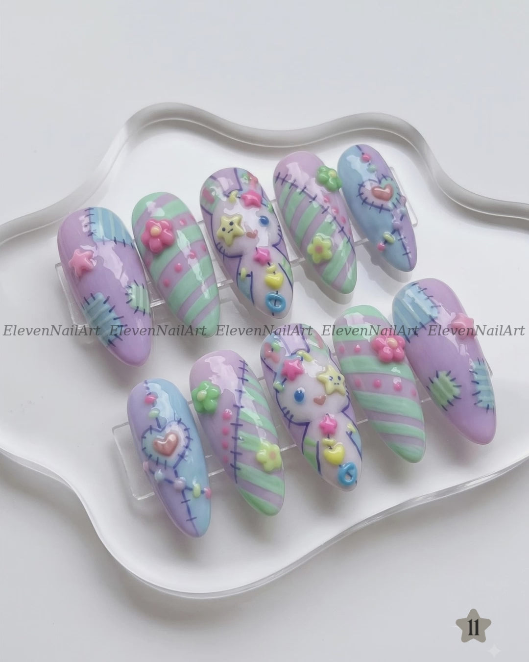 Lavender Patchwork Carnival