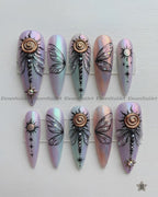 Celestial Butterfly Eclipse