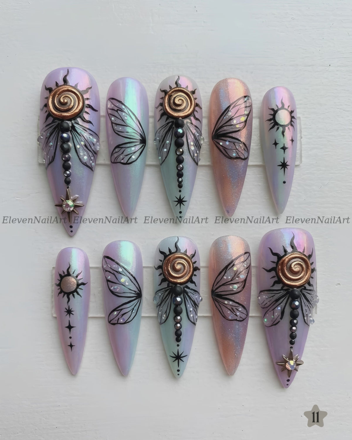 Celestial Butterfly Eclipse